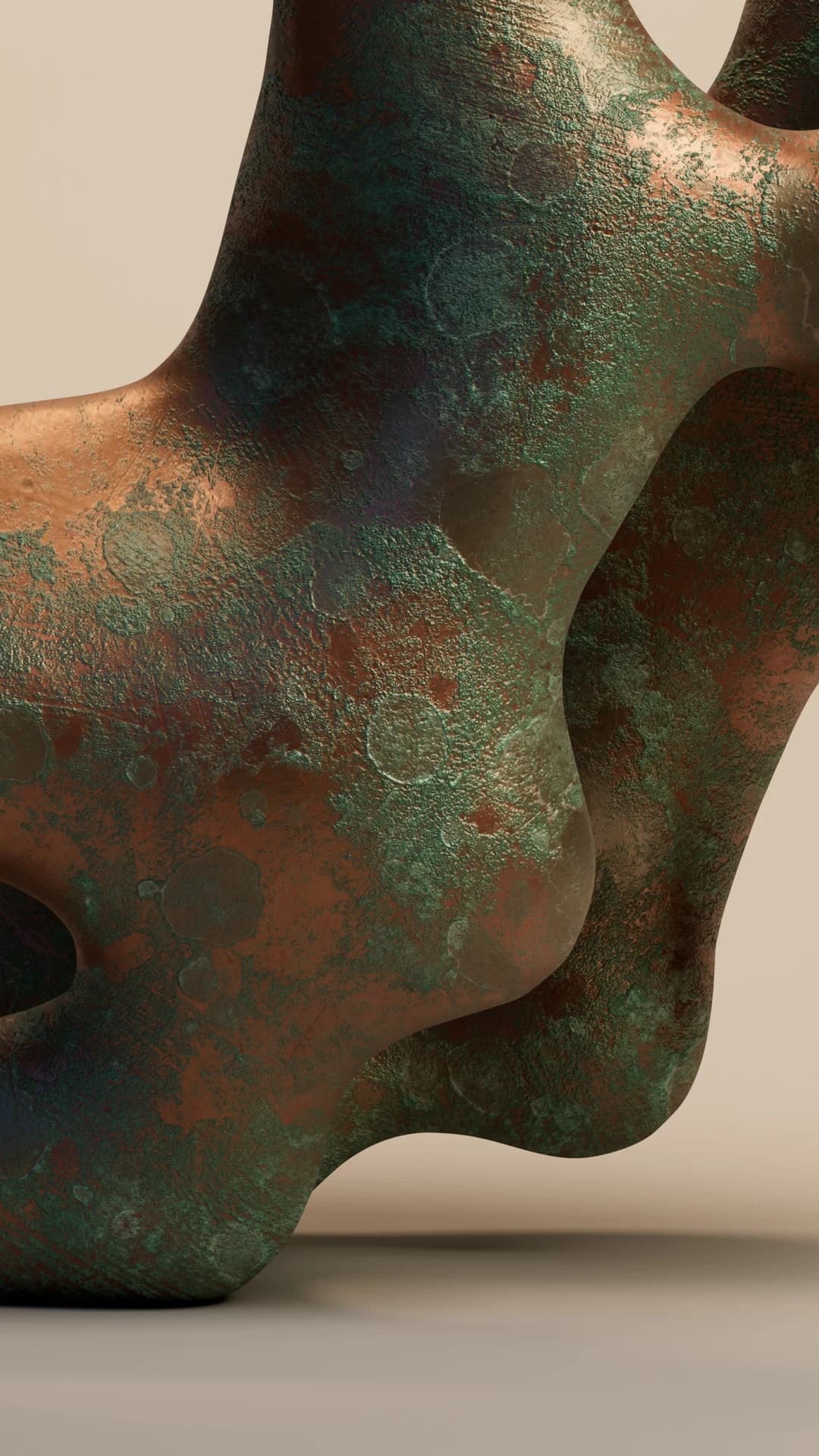 Bronze Type — D base y textura